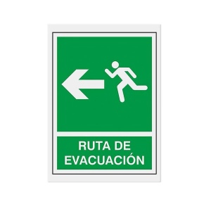 RUTA DE EVACUACON