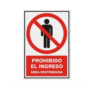 PROHIBIDO EL INGRESO